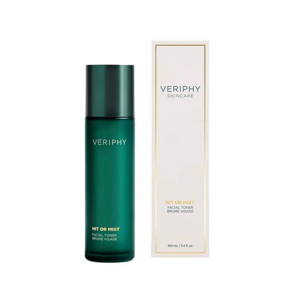 NEW VERIPHY SKINCARE hit or mist facial toner in green bottle - Picture 2 of 3